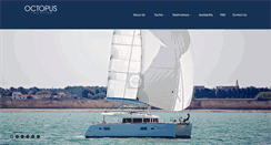 Desktop Screenshot of octopusyachting.com