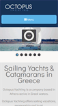 Mobile Screenshot of octopusyachting.com